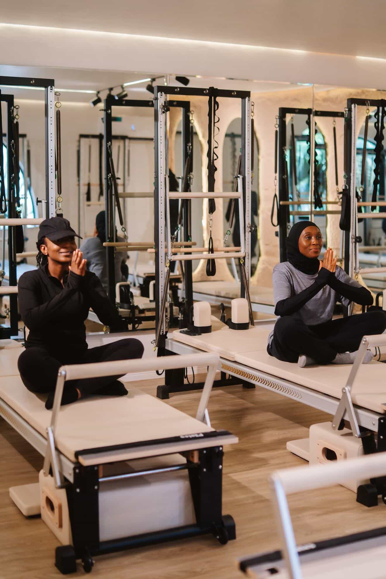 Pilates studio session